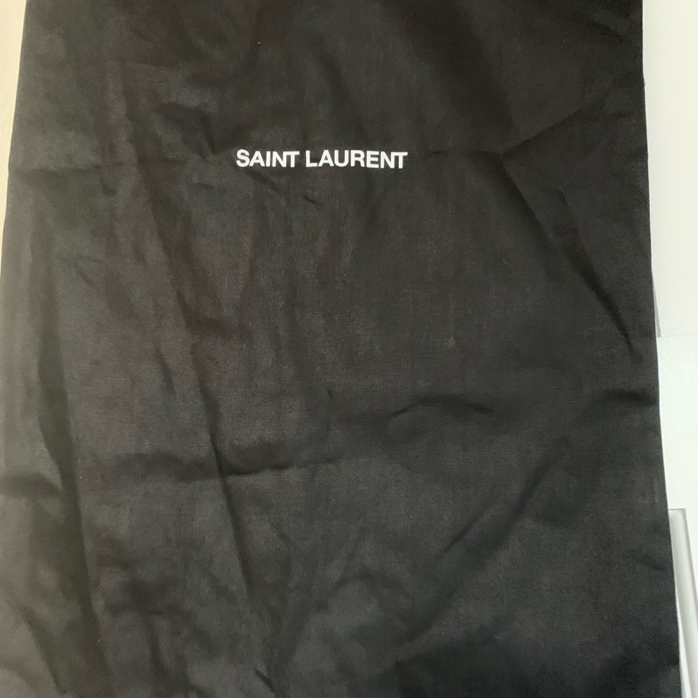 Empty Authentic St Laurent Boot Bags In Perfect C… - image 2